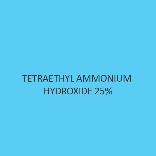 Tetraethyl Ammonium Hydroxide 25 percent