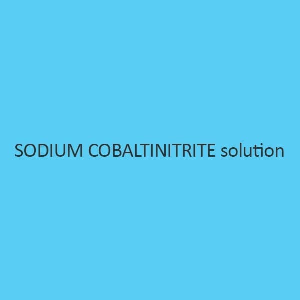 Sodium Cobaltinitrite Solution