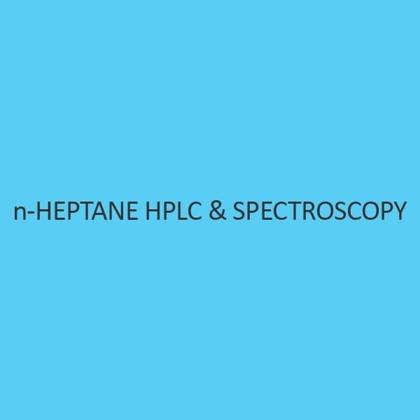 N Heptane Hplc and Spectroscopy