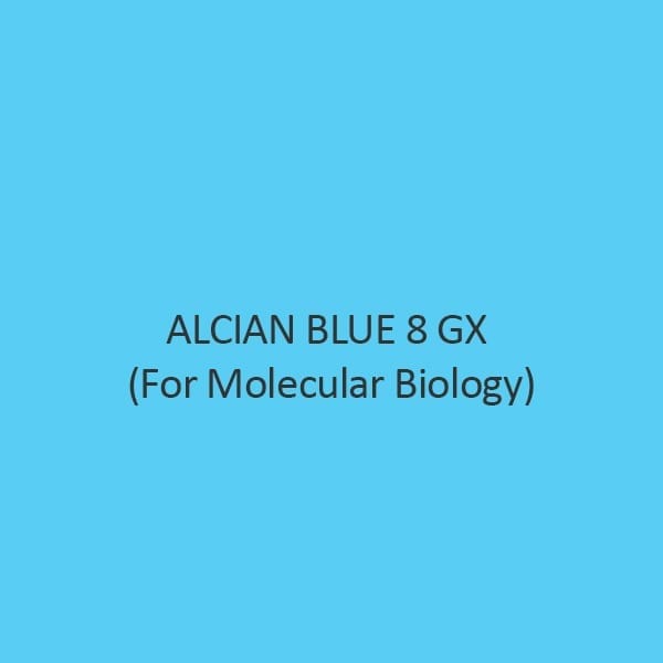 Alcian Blue 8 Gx For Molecular Biology