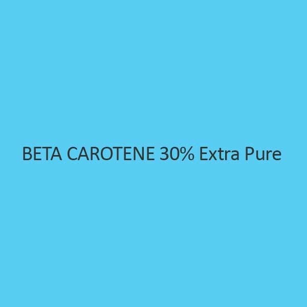 Beta Carotene 30 Percent Extra Pure