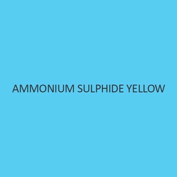 Ammonium Sulphide Yellow
