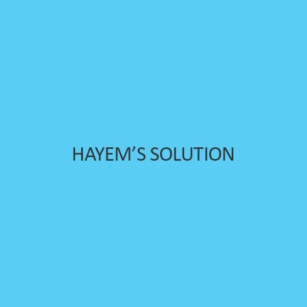 Hayem S Solution