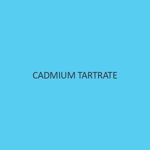 Cadmium Tartrate