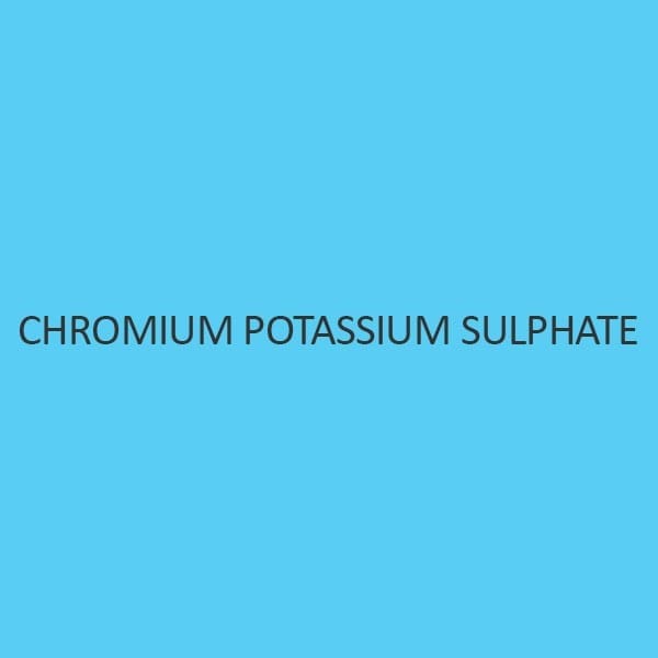 Chromium Potassium Sulphate Dodecahydrate