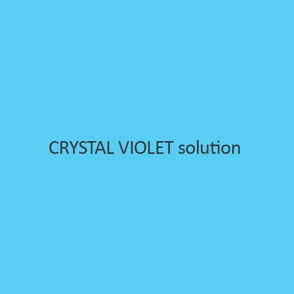Crystal Violet Solution (GramS Staining)