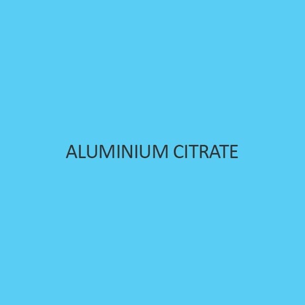 Aluminium Citrate