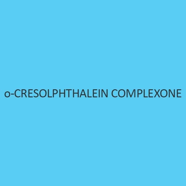 O Cresolphthalein Complexone