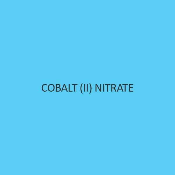 Cobalt (II) Nitrate Hexahydrate