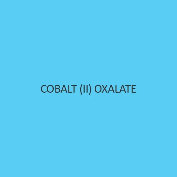 Cobalt (II) Oxalate Dihydrate