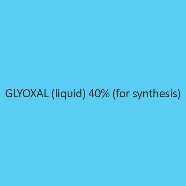 Glyoxal (Liquid) 40 Percent (For Synthesis)