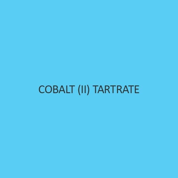 Cobalt (II) Tartrate Cobaltous Tartrate