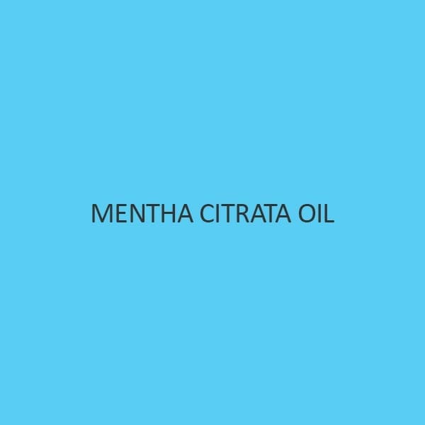 Mentha Citrata Oil