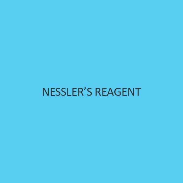 Nessler? Reagent (For Ammonia)