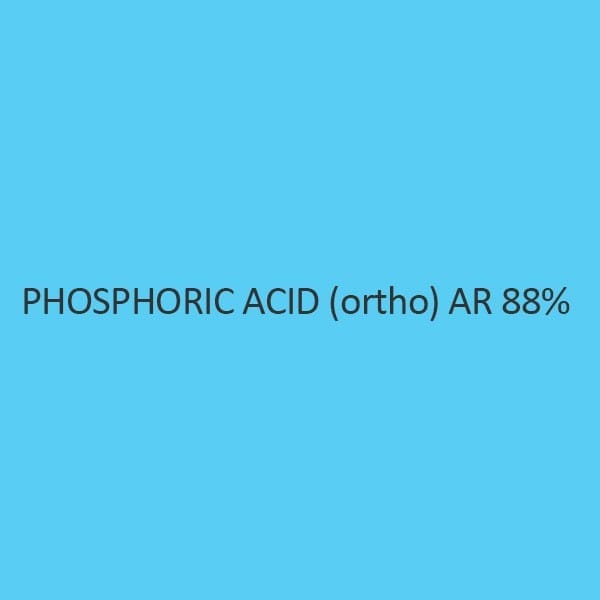 Phosphoric Acid (Ortho) AR 88 Percent (Ortho Phosphoric Acid)