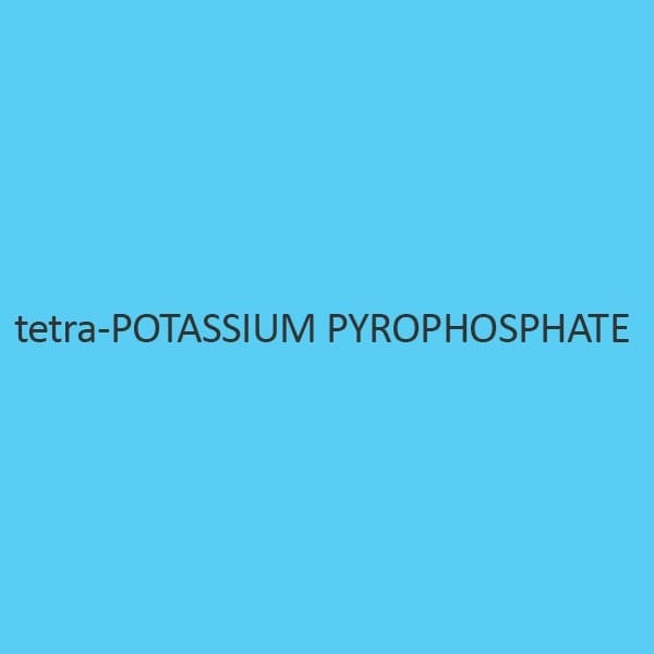 Tetra Potassium Pyrophosphate