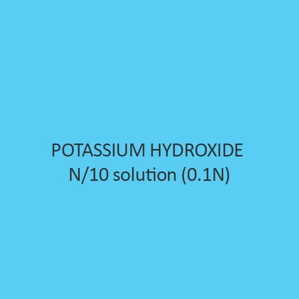 Potassium Hydroxide N Per 10 Solution (0.1N)