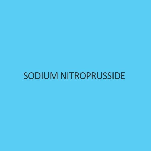 Sodium Nitroprusside