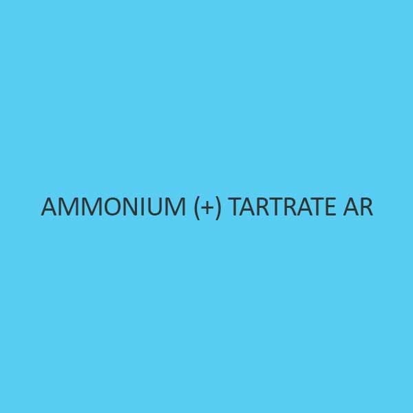 Ammonium + Tartrate AR