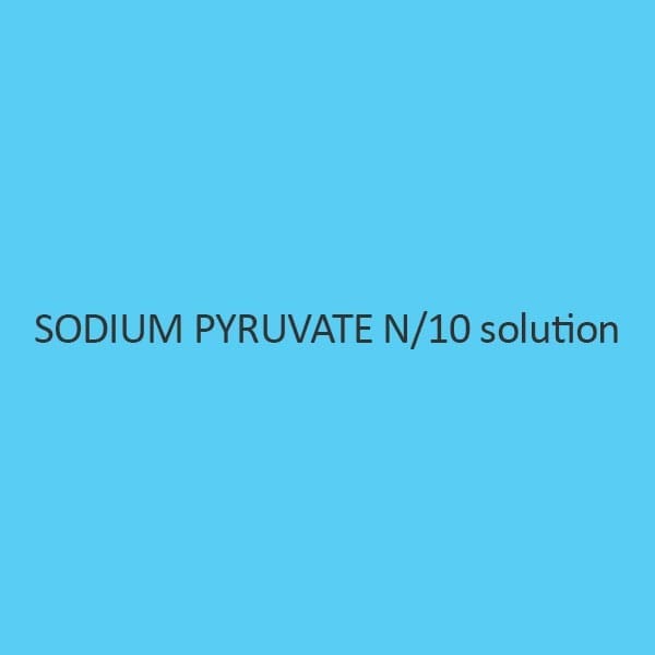 Sodium Pyruvate N per 10 solution