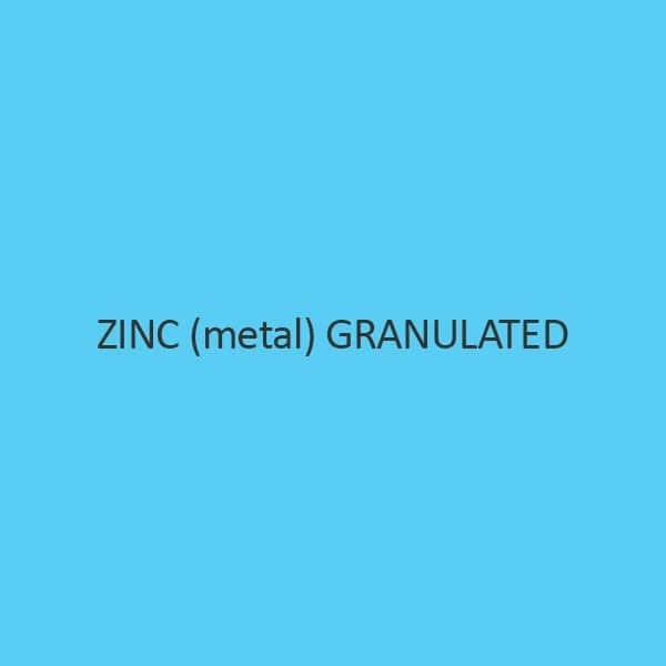 Zinc (metal) Granulated