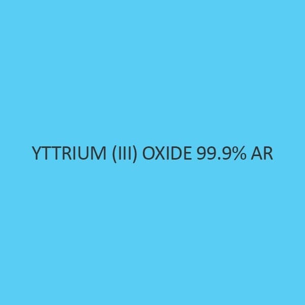 Yttrium (III) Oxide 99.9 percent AR