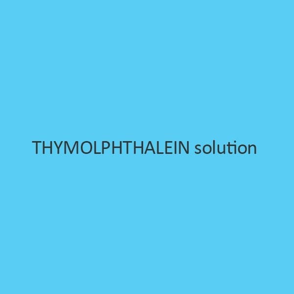 Thymolphthalein solution