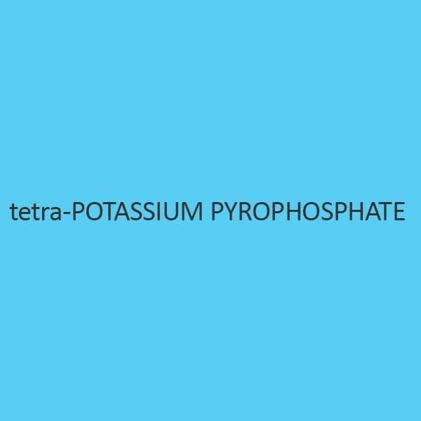 Tetra Potassium Pyrophosphate